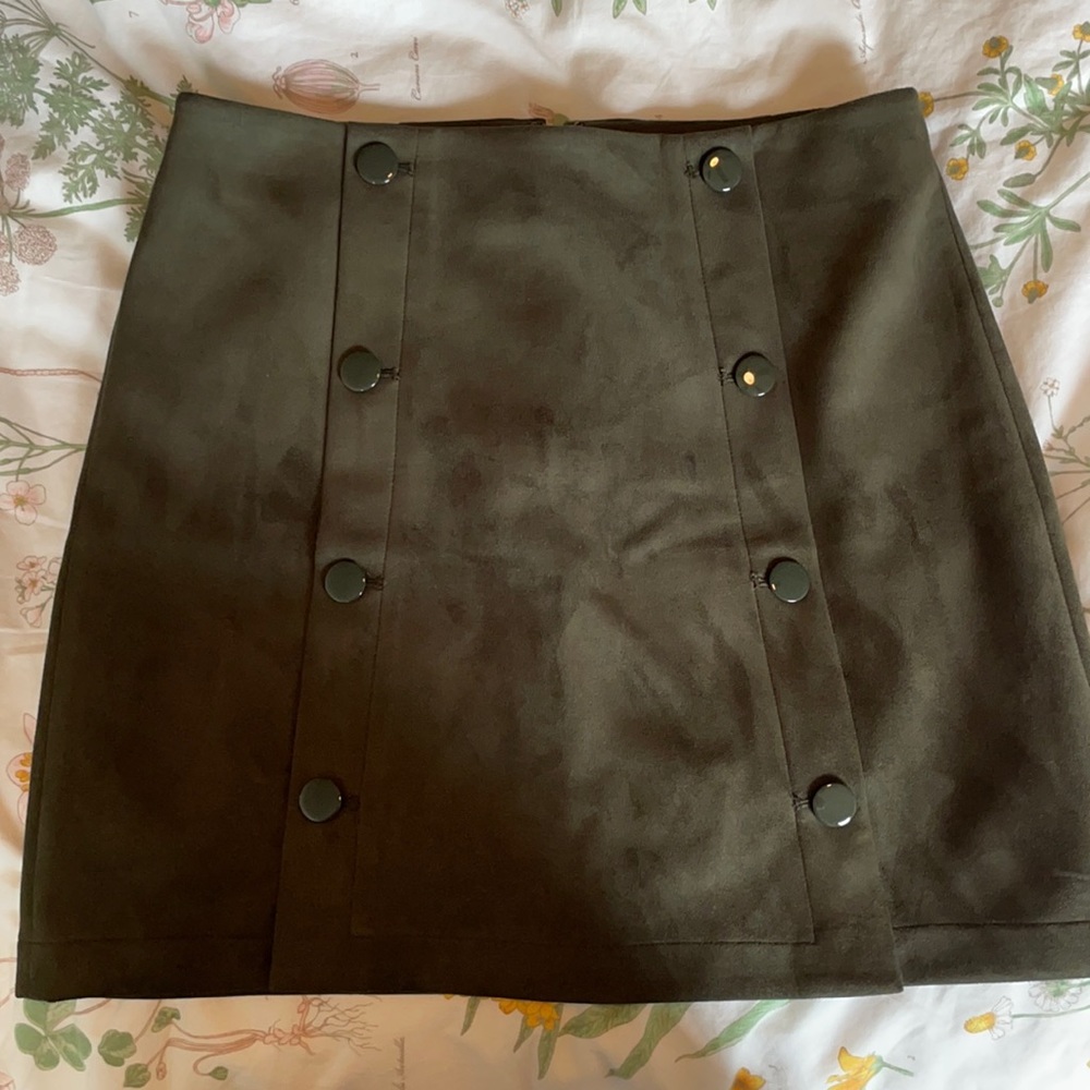 Loft Suede Mini Skirt